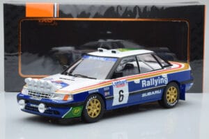 Subaru Legacy RS Night Version #6 M. Alen / I. Kivimaki RAC Rally 1991 IXO 1:18 18RMC080A Kov – obrázok 6 z 6