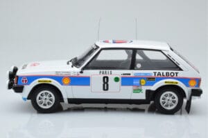 Talbot Sunbeam Lotus Night Version #8 H. Toivonen / P. White Rally Monte Carlo 1981 IXO 1:18 18RMC095B Kov – obrázok 3 z 6