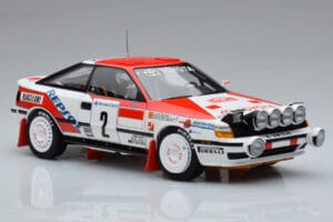 Toyota Celica GT-Four ST165 #2 C. Sainz / L. Moya Winner Rally Monte Carlo 1991 Kyosho 1:18 08961B Kov – obrázok 5 z 12
