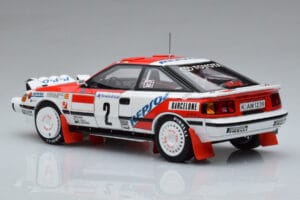 Toyota Celica GT-Four ST165 #2 C. Sainz / L. Moya Winner Rally Monte Carlo 1991 Kyosho 1:18 08961B Kov – obrázok 6 z 12