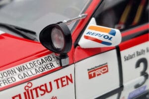 Toyota Celica GT-Four ST165 #3 B. Waldegard / F. Gallagher Winner Safari Rally 1990 Kyosho 1:18 08961A Kov – obrázok 11 z 12