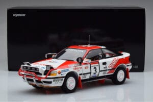 Toyota Celica GT-Four ST165 #3 B. Waldegard / F. Gallagher Winner Safari Rally 1990 Kyosho 1:18 08961A Kov – obrázok 12 z 12