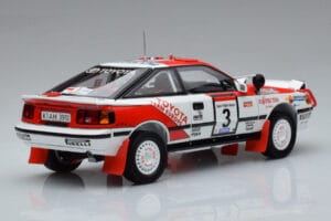 Toyota Celica GT-Four ST165 #3 B. Waldegard / F. Gallagher Winner Safari Rally 1990 Kyosho 1:18 08961A Kov – obrázok 3 z 12