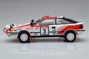Toyota Celica GT-Four ST165 #3 B. Waldegard / F. Gallagher Winner Safari Rally 1990 Kyosho 1:18 08961A Kov – obrázok 4 z 12