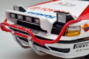 Toyota Celica GT-Four ST165 #3 B. Waldegard / F. Gallagher Winner Safari Rally 1990 Kyosho 1:18 08961A Kov – obrázok 10 z 12