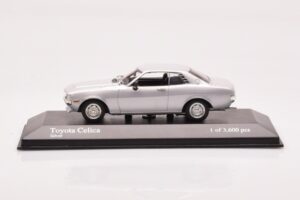 Toyota Celica A20 Strieborný Minichamps 1:43