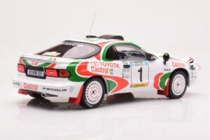 Toyota Celica Turbo 4WD ST185 #1 J. Kankkunen / J. Piironen Safari Rally 1993 IXO 1:18 18RMC150A Kov – obrázok 2 z 6