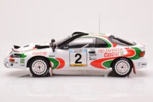 Toyota Celica Turbo 4WD ST185 #2 M. Alén / I. Kivimäki Safari Rally 1993 IXO 1:18 18RMC150B Kov – obrázok 3 z 6