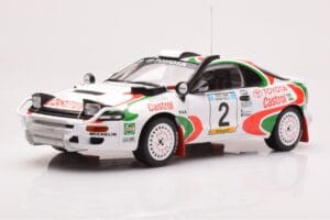 Toyota Celica Turbo 4WD ST185 #2 M. Alén / I. Kivimäki Safari Rally 1993 IXO 1:18 18RMC150B