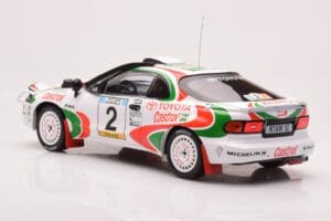 Toyota Celica Turbo 4WD ST185 #2 M. Alén / I. Kivimäki Safari Rally 1993 IXO 1:18 18RMC150B Kov – obrázok 5 z 6