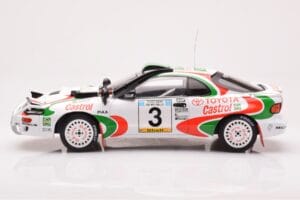 Toyota Celica Turbo 4WD ST185 #3 I. Duncan / R. Virtanen Safari Rally 1994 IXO 1:18 18RMC150C Kov – obrázok 3 z 6