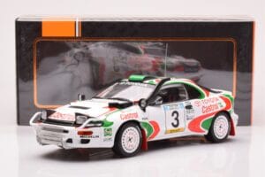 Toyota Celica Turbo 4WD ST185 #3 I. Duncan / R. Virtanen Safari Rally 1994 IXO 1:18 18RMC150C Kov – obrázok 6 z 6