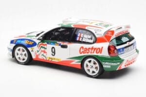 Toyota Corolla WRC #9 D. Auriol / D. Giraudet Rally Catalunya 1998 Otto 1:18 OT1102 Živica – obrázok 5 z 6