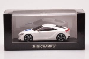 Toyota FT-HS Biely Minichamps 1:43 400166720 Kov – obrázok 4 z 4