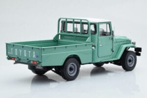 Toyota Land Cruiser 40 4x4 Pickup Zelený Kyosho 1:18 08958FG Kov – obrázok 4 z 8
