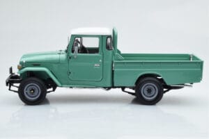 Toyota Land Cruiser 40 4x4 Pickup Zelený Kyosho 1:18 08958FG Kov – obrázok 5 z 8