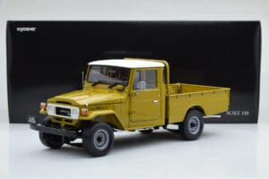 Toyota Land Cruiser 40 4x4 Pickup Olivový Kyosho 1:18 08958K Kov – obrázok 8 z 8
