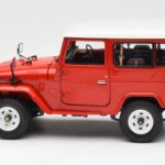 Toyota Land Cruiser FJ40 Van Červený Kyosho 1:18 08971R - image 4 of 8