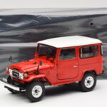 Toyota Land Cruiser FJ40 Van Červený Kyosho 1:18 08971R - image 8 of 8