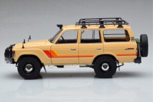 Toyota Land Cruiser 60 Béžový S Volitelnými Dielmi Kyosho 1:18 08956XBE Kov – obrázok 4 z 12