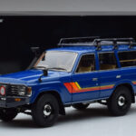 Toyota Land Cruiser 60 Modrý S Volitelnými Dielmi Kyosho 1:18 - image 11 of 11