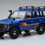 Toyota Land Cruiser 60 Modrý S Volitelnými Dielmi Kyosho 1:18