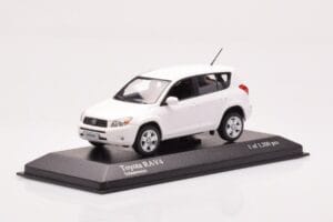 Toyota RAV4 XA30 Biely Minichamps 1:43 400166571 Kov – obrázok 2 z 4
