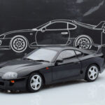 Toyota Supra A80 Čierny LCD 1:18 - image 7 of 7