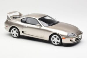 Toyota Supra A80 Strieborný Otto 1:18 OTM715 Živica – obrázok 4 z 6