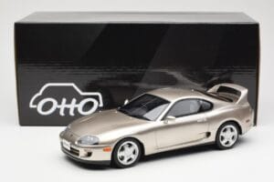 Toyota Supra A80 Strieborný Otto 1:18 OTM715 Živica – obrázok 6 z 6