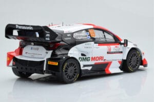 Toyota GR Yaris Rally1 #69 K. Rovanpera / J. Halttunen Rally Croatia 2022 IXO 1:18 18RMC151A Kov – obrázok 2 z 6