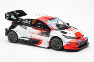 Toyota GR Yaris Rally1 #17 S. Ogier / B. Veillas Rally Monte Carlo 2023 IXO 1:18 18RMC152A Kov – obrázok 4 z 6
