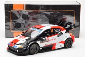 Toyota GR Yaris Rally1 #17 S. Ogier / B. Veillas Rally Monte Carlo 2023 IXO 1:18 18RMC152A Kov – obrázok 6 z 6