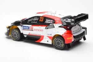 Toyota GR Yaris Rally1 #33 E. Evans / S. Martin Rally Finland 2023 IXO 1:18 18RMC174A Kov – obrázok 5 z 6