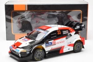 Toyota GR Yaris Rally1 #33 E. Evans / S. Martin Rally Finland 2023 IXO 1:18 18RMC174A Kov – obrázok 6 z 6