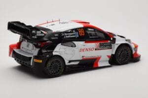 Toyota GR Yaris Rally1 #69 K. Rovanpera / J. Halttunen Rally Monte Carlo World Champion 2023 IXO 1:18 18RMC152B Kov – obrázok 2 z 6