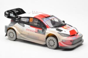 Toyota GR Yaris Rally1 #69 K. Rovanpera / J. Halttunen Safari Rally Kenya 2023 Dirty Version IXO 1:18 18RMC173B Kov – obrázok 4 z 6