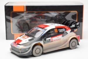 Toyota GR Yaris Rally1 #69 K. Rovanpera / J. Halttunen Safari Rally Kenya 2023 Dirty Version IXO 1:18 18RMC173B Kov – obrázok 6 z 6