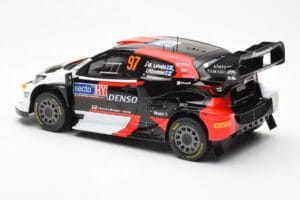 Toyota GR Yaris Rally1 #97 J-M. Latvala / J. Hanninen Rally Finland 2023 IXO 1:18 18RMC174B Kov – obrázok 5 z 6