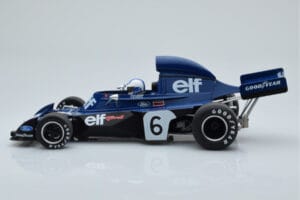 Tyrrell 006 Ford #6 F. Cevert Belgium GP 1973 MCG 1:18 MCG18601F Kov – obrázok 3 z 6