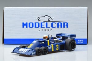 Tyrrell P34 Elf #3 J. Scheckter Winner Sweden GP 1976 MCG 1:18 MCG18614F Kov – obrázok 6 z 6
