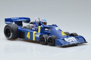 Tyrrell P34 Elf #4 P. Depailler Sweden GP 1976 MCG 1:18 MCG18615F Kov – obrázok 4 z 6