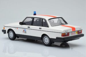 Volvo 240 GL Polícia Belgicko Minichamps 1:18 155171492 Kov – obrázok 5 z 6