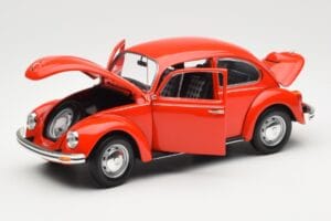 Volkswagen Beetle 1200 Červený Minichamps 1:18 150057100 Kov – obrázok 2 z 8