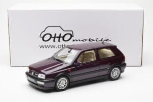 Volkswagen Golf Mk3 VR6 Syncro Tmavý Fialový Perleť Otto 1:18 OT1052 Živica – obrázok 6 z 6