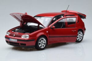 Volkswagen Golf Mk4 Červený Norev 1:18 188573 Kov – obrázok 2 z 7