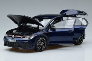 Volkswagen Golf GTI Mk8 Modrý Norev 1:18 188594 Kov – obrázok 2 z 7