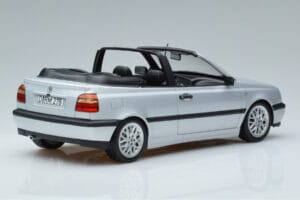 Volkswagen Golf Mk3 Kabriolet Strieborný Norev 1:18 188468 Kov – obrázok 2 z 6