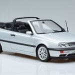 Volkswagen Golf Mk3 Kabriolet Strieborný Norev 1:18 188468 Kov - image 4 of 6