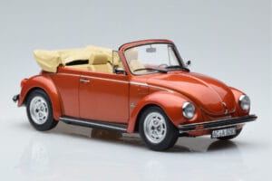 Volkswagen Beetle 1303 Kabriolet Oranžový Norev 1:18 188526 Kov – obrázok 4 z 6